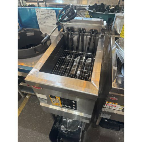 業界最長1年保証】【中古】電気フライヤー 13L マルゼン MEF-13E 幅350