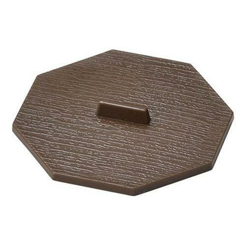 M11-638 耐熱むし椀(大)用 蓋 茶 (10個入)