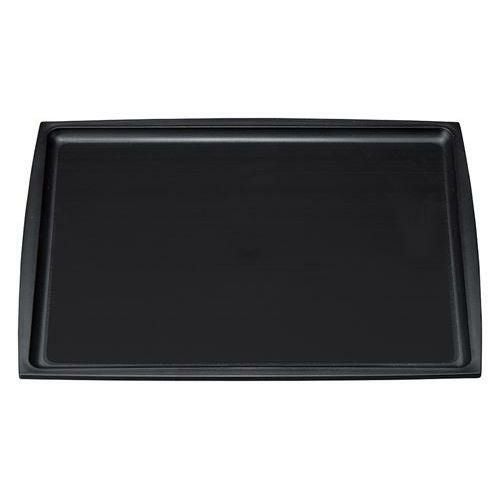 長角盆 390×300 ブラック N.S