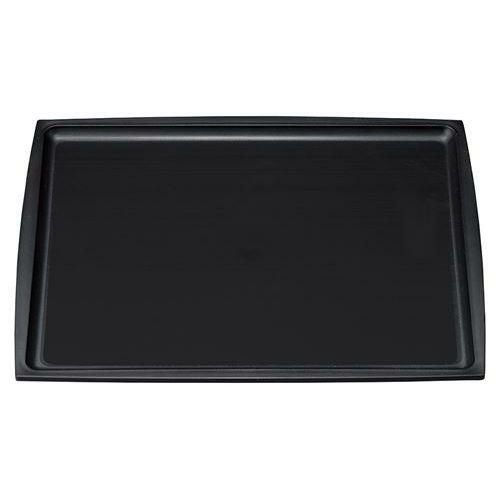 長角盆 420×320 ブラック N.S