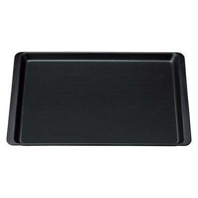 長角盆 360×252 ブラック ノンスリップ