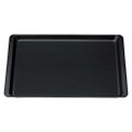 長角盆 420×294 ブラック ノンスリップ