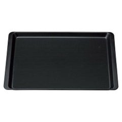 長角盆 420×294 ブラック ノンスリップ