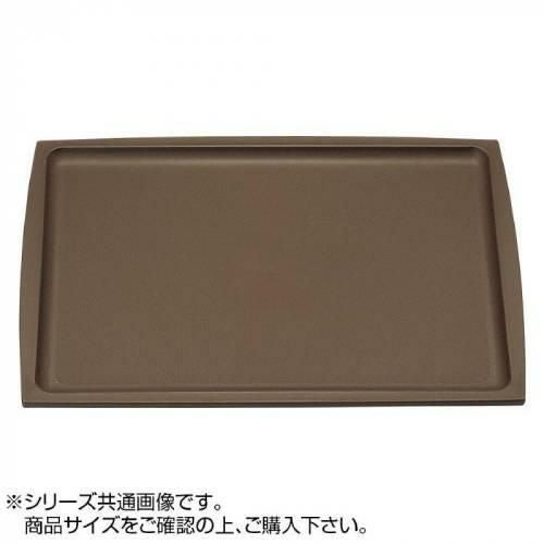 長角盆 360×252 ブラウン N.S