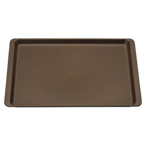 長角盆 420×294 ブラウン N.S