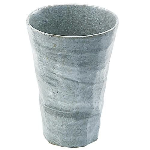 タタキチューハイグラス小　青磁刷毛