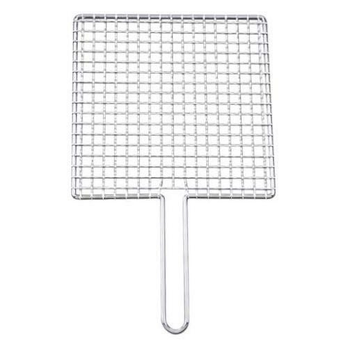 焼アミ 30cm シングルハンドル クロームメッキ EBM