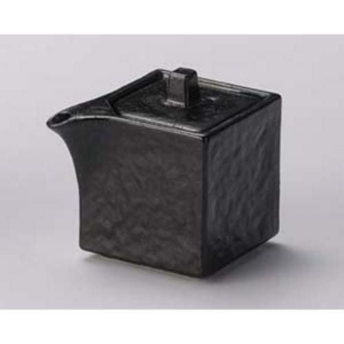 瀬戸黒四角汁次(小) 9×6×7cm(140cc) 285-029