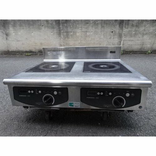 中古】IH調理機 ホシザキ H1H-55CDB 幅900×奥行750×高さ290+BG150