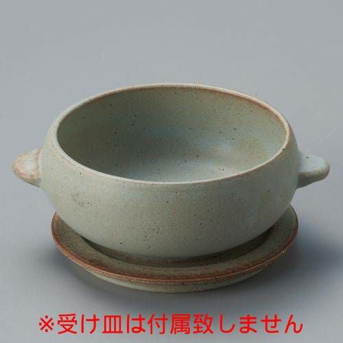 CORON オーブンボウルグレー 16×12.6×5.5cm(400cc) 538-329