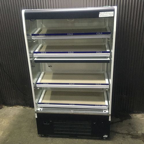 業界最長1年保証】【中古】温蔵/冷蔵多段ショーケース 富士電機