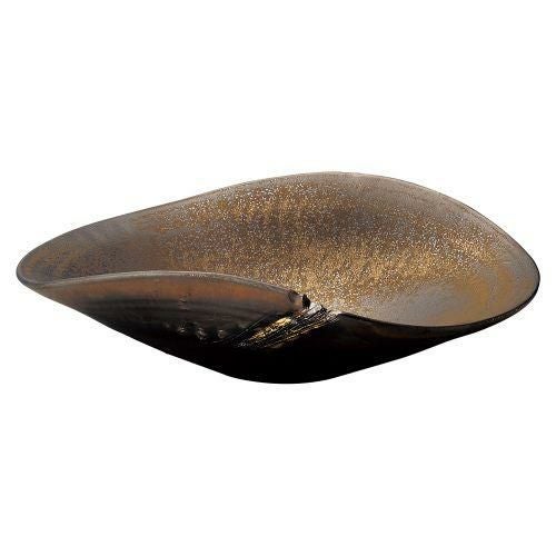 金彩たわみ12.0鉢 36×27.5×11cm 236-099