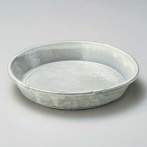 粉引荒土切立浅鉢 φ23.5×4.3cm 251-209