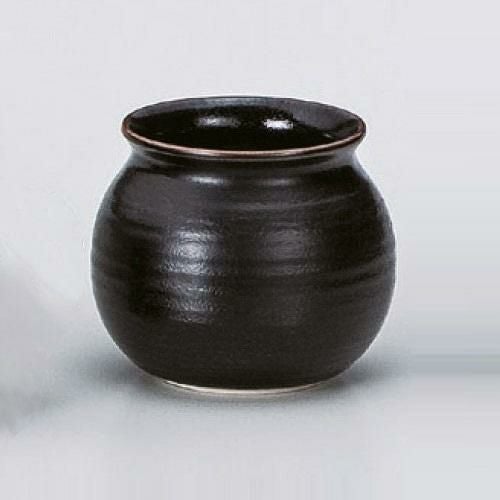 アラ入 柚子天目アラ入(萬古焼)