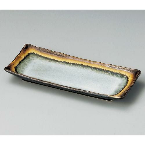 アカネサンマ皿 28.8×12.8×3.6cm 140-088 (5個入)