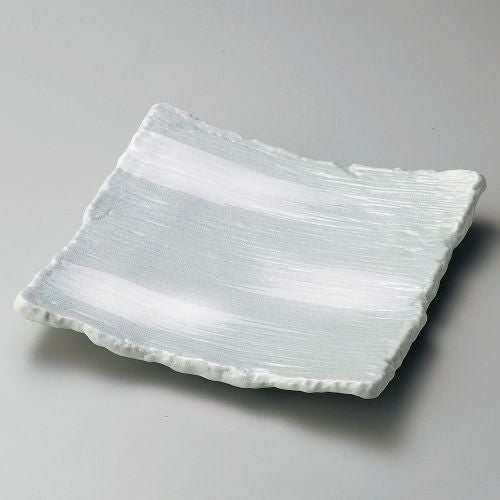 新川凛23cm正角皿 23×23×4cm 186-089