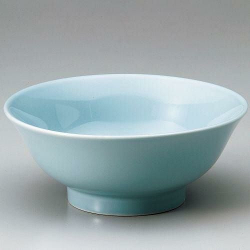 青磁7.0反高台丼 φ21.5×9cm 681-258/609-169