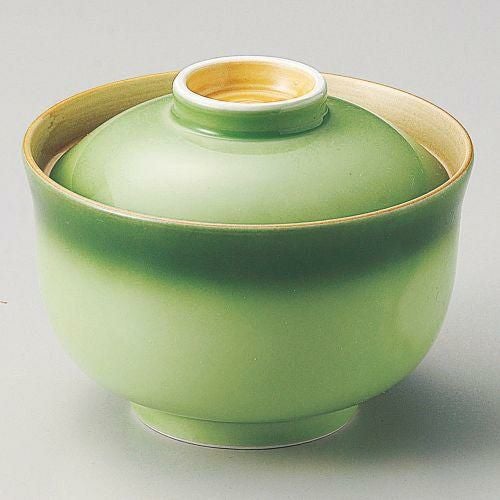 緑彩円菓子碗 φ12.2×9.4cm 109-099