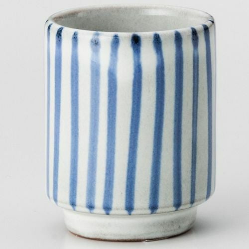 乳白十草コブ茶湯呑 φ6×8cm(150cc) 379-178361-079