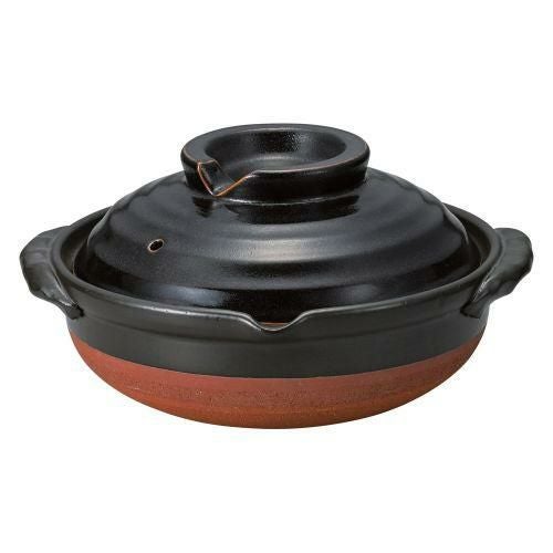 柚子天目8号鍋 29×φ25×15cm(2000cc)(身8.7cm) 381-189