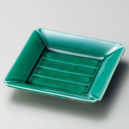 織部調正角皿 17×17×3cm 190-109