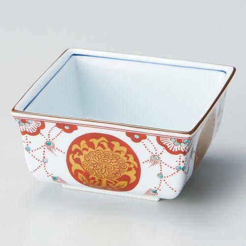 京瓔珞反角小鉢 9.5×9.5×5cm 062-049