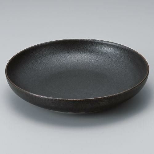 ラポールディープボウル(マットブラック) φ23×4.5cm 252-099