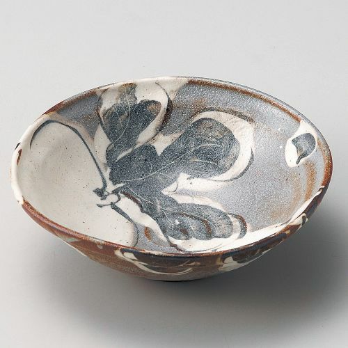 鼠志野カブ向付 17.3×16.6×5.7cm 040-089