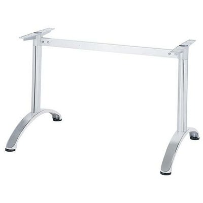 アルミ鋳物テーブル脚 ベースサイズ：A750×高さ700mm迄指定可×間口（芯々）1600mm 品番：BC-S-750 塗装カラー：11 ポール：60φ