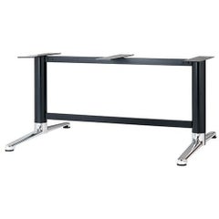 アルミダイキャストテーブル脚 ベースサイズ：A1007×高さ700mm迄指定可×間口（芯々）1600mm 品番：BT-L-1000 塗装カラー：14 ポール：101φ