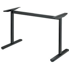 アルミダイキャストテーブル脚 ベースサイズ：A580×高さ700mm迄指定可×間口（芯々）1000mm 品番：BT-SN-580-D 塗装カラー：D-44 ポール：80×25（楕円パイプ）