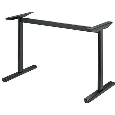 アルミダイキャストテーブル脚 ベースサイズ：A580×高さ700mm迄指定可×間口（芯々）1000mm 品番：BT-SN-580-D 塗装カラー：D-44 ポール：80×25（楕円パイプ）