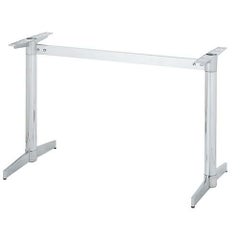 アルミダイキャストテーブル脚 ベースサイズ：A600×高さ700mm迄指定可×間口（芯々）1600mm 品番：CK-S-600 塗装カラー：11 ポール：60φ