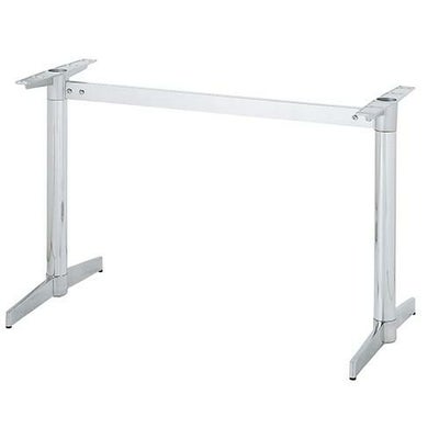 アルミダイキャストテーブル脚 ベースサイズ：A600×高さ700mm迄指定可×間口（芯々）1600mm 品番：CK-S-600 塗装カラー：11 ポール：60φ
