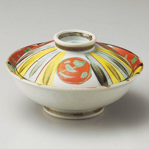 十草赤丸紋7.0骨むし φ21.2×10cm 105-049