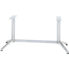 アルミ鋳物テーブル脚 ベースサイズ：A770×B230×高さ700mm迄指定可×間口（芯々）1000mm 品番：DC-V-450 塗装カラー：18 ポール：76φ
