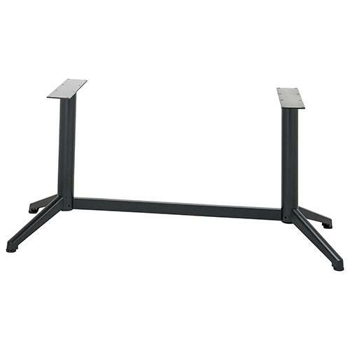 アルミ鋳物テーブル脚 ベースサイズ：A770×B230×高さ700mm迄指定可×間口（芯々）1300mm 品番：DC-V-450 塗装カラー：44 ポール：76φ