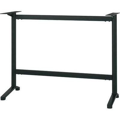 アルミダイキャストハイテーブル脚 ベースサイズ：A440×高さ1000mm迄指定可×間口（芯々）1300mm 品番：MC-S-440 塗装カラー：44 ポール：50φ