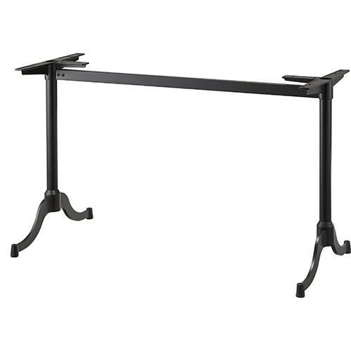 アルミダイキャストテーブル脚 ベースサイズ：700×高さ700mm迄指定可×間口（芯々）：1000mm 品番：MD-S-700 塗装カラー：44 ポール：60φ