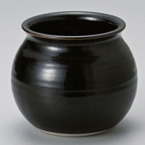 柚子天目アラ入 11.5×11.5cm 391-159