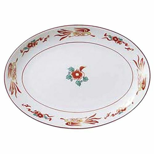 花鳥9吋メタプラター 23.6×16.8cm 593-129