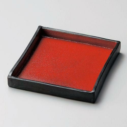 ジャパネスク正角銘々皿 15.8×15.8×2.5cm 190-049