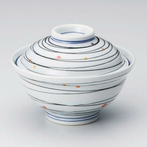 水晶漁火蓋丼(蓋付) 15.5×11cm 341-229