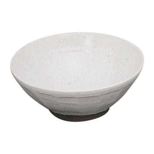 粉引石目型入7.0ラーメン φ21×8.5cm 412-269