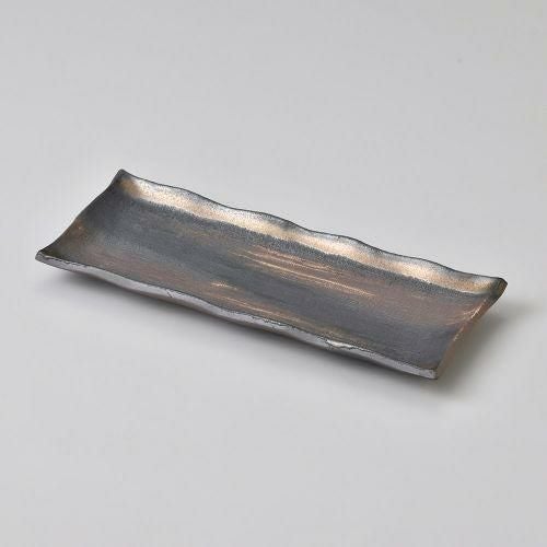 金彩さんま皿 28.5×11.3×2.7cm 235-099