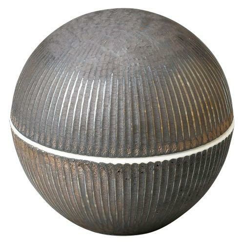 金結晶しのぎ蓋物 φ9.7×9cm 470-119