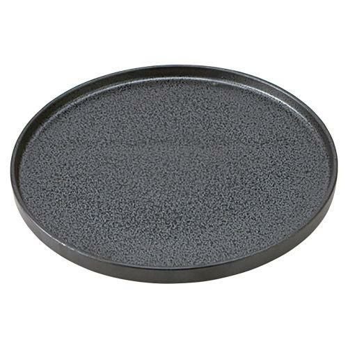 TUBE黒御影プレートLL φ27.1×1.8cm 532-619