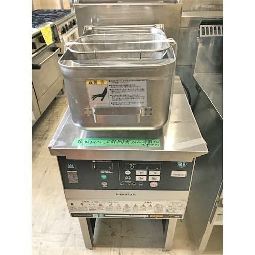 業界最長1年保証】【中古】フライヤー ホシザキ FL-18A-GA 幅450×奥行