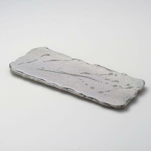 黒窯変14.0長角皿 42×17.5×2.5cm 154-039