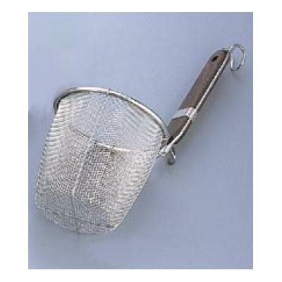 MI 18-8 ローズ柄 うどん揚 平底(φ139)